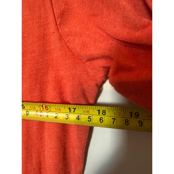 Clemson Football Size XL Stretch Women Official Tee White and Orange Tiger Paw - Picture 6 of 8